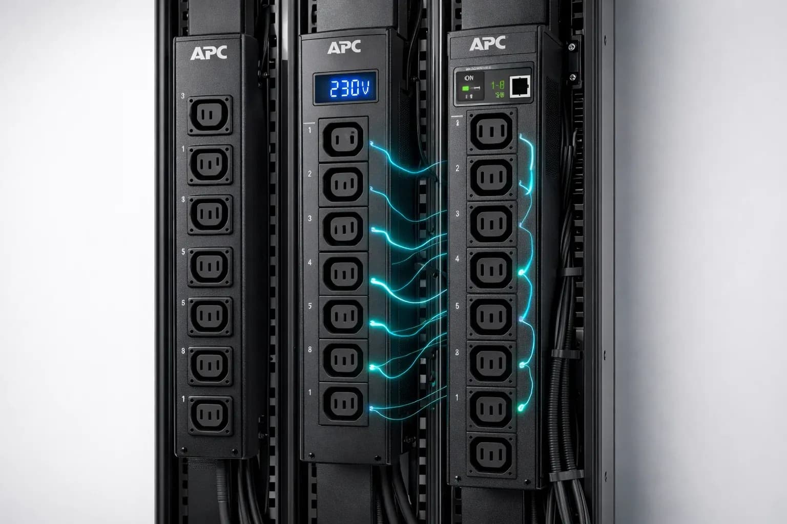 PDU APC: обзор линейки Basic, Metered, Switched — выбор для серверных стоек