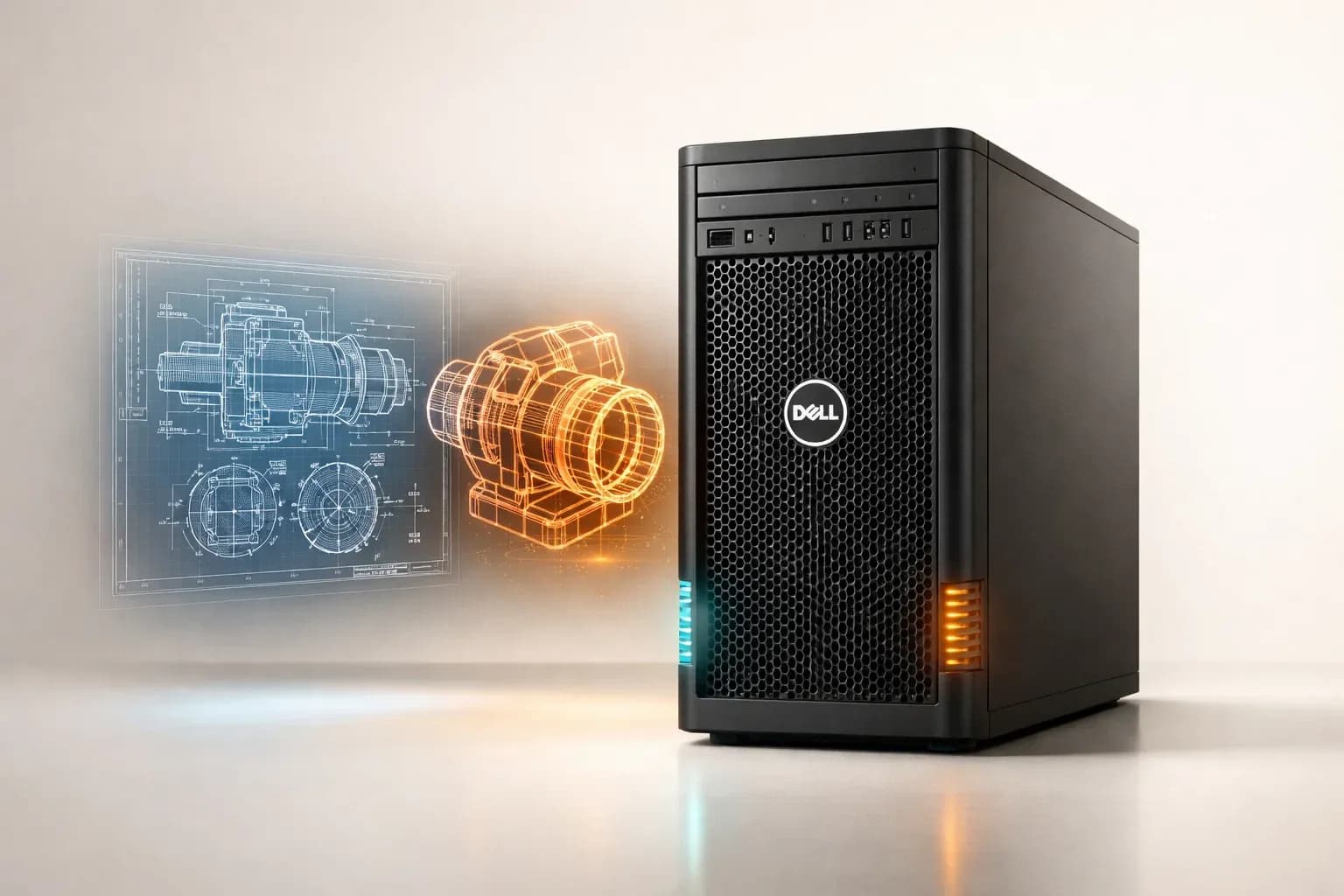 Рабочие станции Dell Precision: как выбрать для CAD, 3D-рендеринга и AI/ML