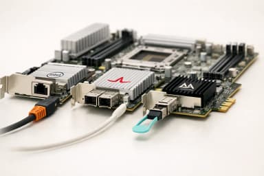 Сетевые карты для серверов: 1/10/25/100 GbE — обзор решений Intel, Broadcom, Mellanox
