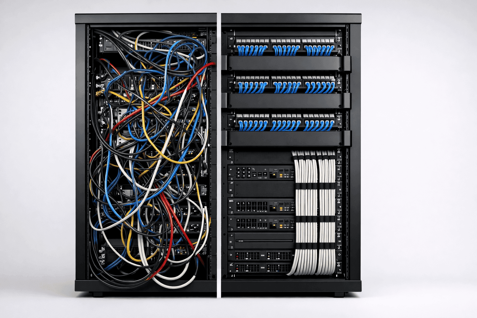Организация кабелей в серверном шкафу: лучшие практики для эффективного кабель менеджмента