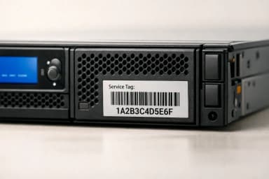 Service Tag Dell: как проверить конфигурацию сервера