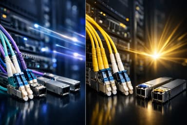Одномодовая vs многомодовая оптика: что выбрать для ЦОД